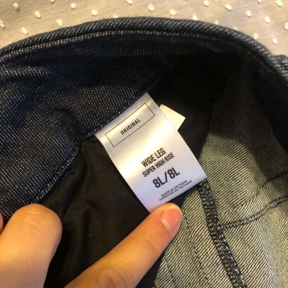 Wide Leg Bellbottom Jeans - Picture 5 of 8